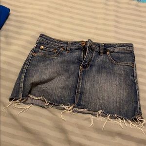 Jean skirt